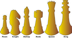 The king is the tallest piece