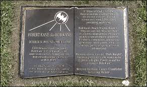 THE GRAVE OF BOB KANE - via Daymix
