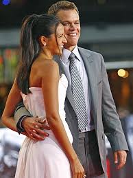 Image MATT DAMON & <b>LUCIANA BARROSO</b> Picture