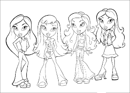 You can try Bratz Coloring