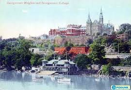 Georgetown University postcard - via Daymix