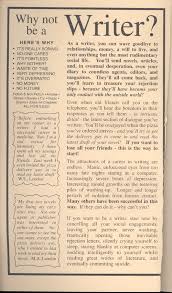 Why not be a writer? - via Daymix