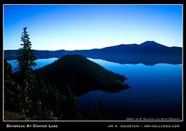   Daybreak   at Crater Lake