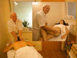 A variety of massages (above: