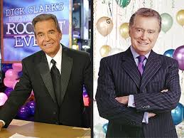 With Dick Clark, 75 (left), 