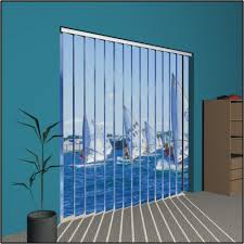      line of  window blinds   which are    