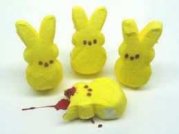 Faces of Peeps.