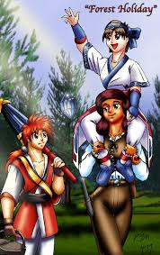 Shizumaru, Rimururu on a