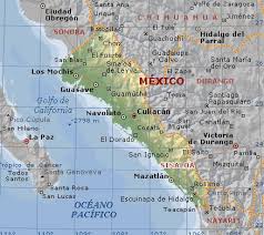 Mapa Politico de Sinaloa - via Daymix