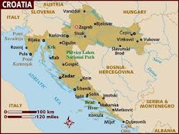 Map of Croatia - via Daymix