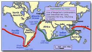 Ferdinand Magellan route