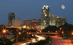 Raleigh Skyline Poster Picture