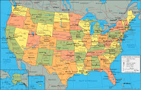 United States political map - via Daymix