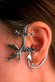 SENTRY DRAGON Ear Wrap Sterling