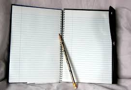   Notebook   and Pencil This is used to    