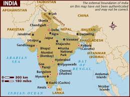 Map of India - via Daymix