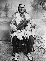   Osage    Osage   man in traditional    