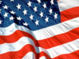 Who serves the  flag  