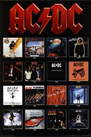  AC   DC Albums Poster