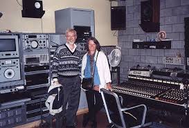 in the studio, 2000.