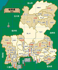 岐阜県参考地図