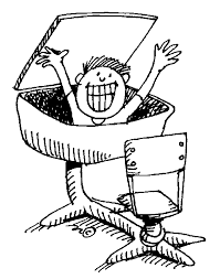 boy in desk - Clip Art Gallery