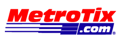  or on-line with Metrotix.