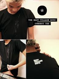 East Village Boys cumshot tee
