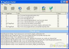 Pagerank checker