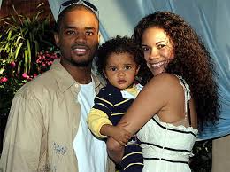Image <b>Larenz Tate</b> & Wife & Son Picture