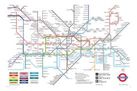   London Underground Map   poster