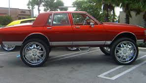 Lifted  Chevy Car   with the awesome    