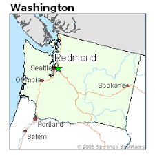 Map Of Redmond - via Daymix