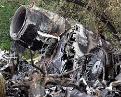 The  plane   crashed after taking off    