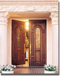 mahogany entry  doors  