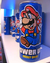 Image Super <b>Mario</b> Power Up! Energy Drink Picture
