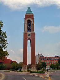 Bell tower at Ball State