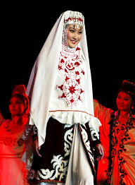      in a Chinese  Ethnic Costume   Tour    