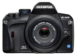 New OLYMPUS E-420 DSLR Camera - via Daymix