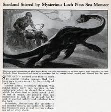 Loch Ness Monster, - via Daymix