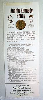 Kennedy/Lincoln Similarities