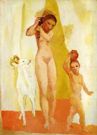   Young Girl   with a Goat 1906 