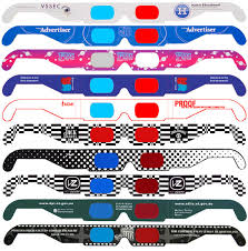 Printed 3D Glasses / Branded