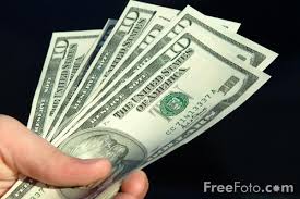 Picture of US  Dollar   Bills Free    