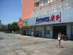 An Amway shop in Sanya, - via Daymix