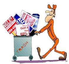 spam in trash cartoon