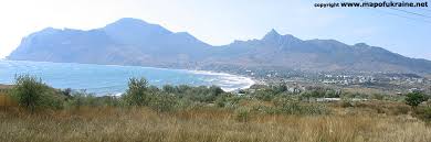 Koktebel is situated in about