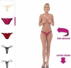 Virtual Lingerie Shopping and - via Daymix