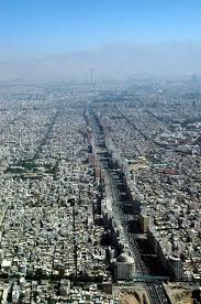 portion of Tehran, Iran. - via Daymix