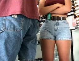 The camel toe.